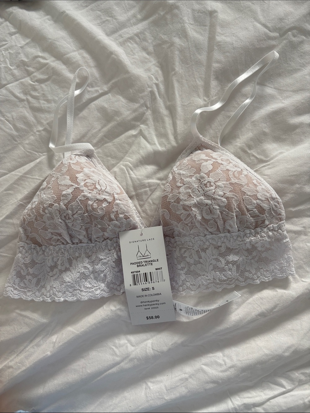 Hanky Panky Lace Bralette White